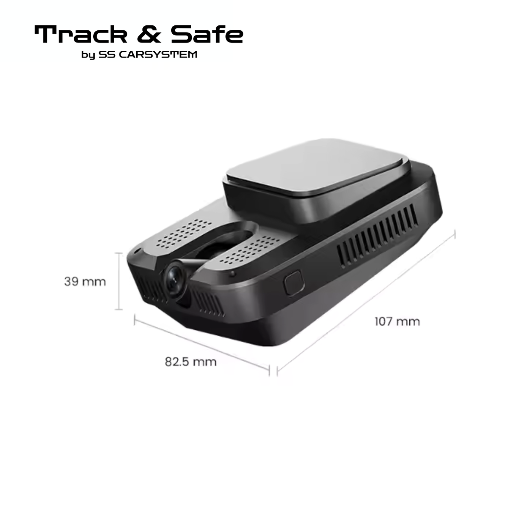 Track&Safe Dashcam Horizon + – Caméra embarquée 4G avec suivi GPS en temps réel