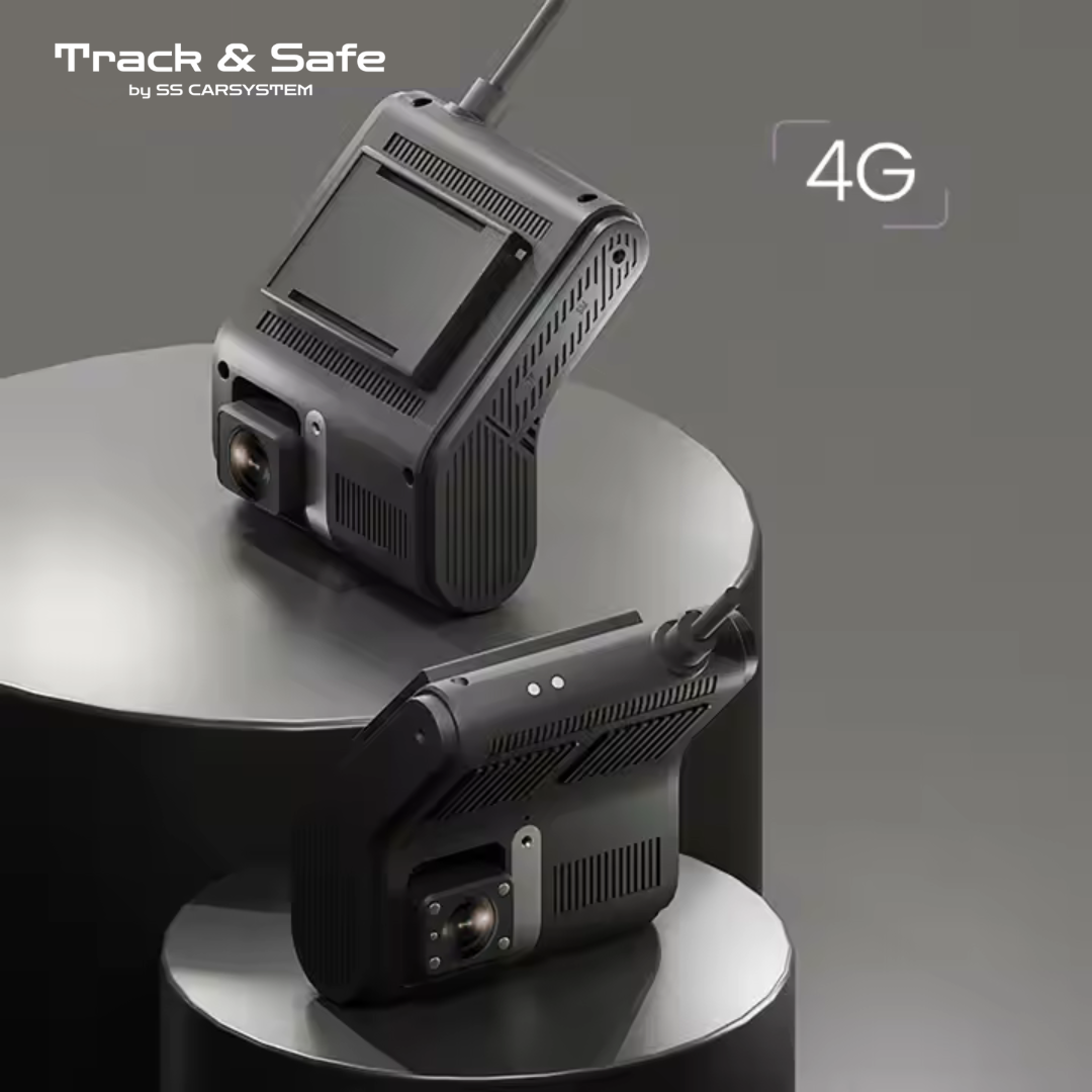 Track&Safe Dashcam  MetaVision Pro – Double 4G avec Suivi GPS et Surveillance en Temps Réel